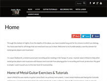 Tablet Screenshot of jasonsmetal.com
